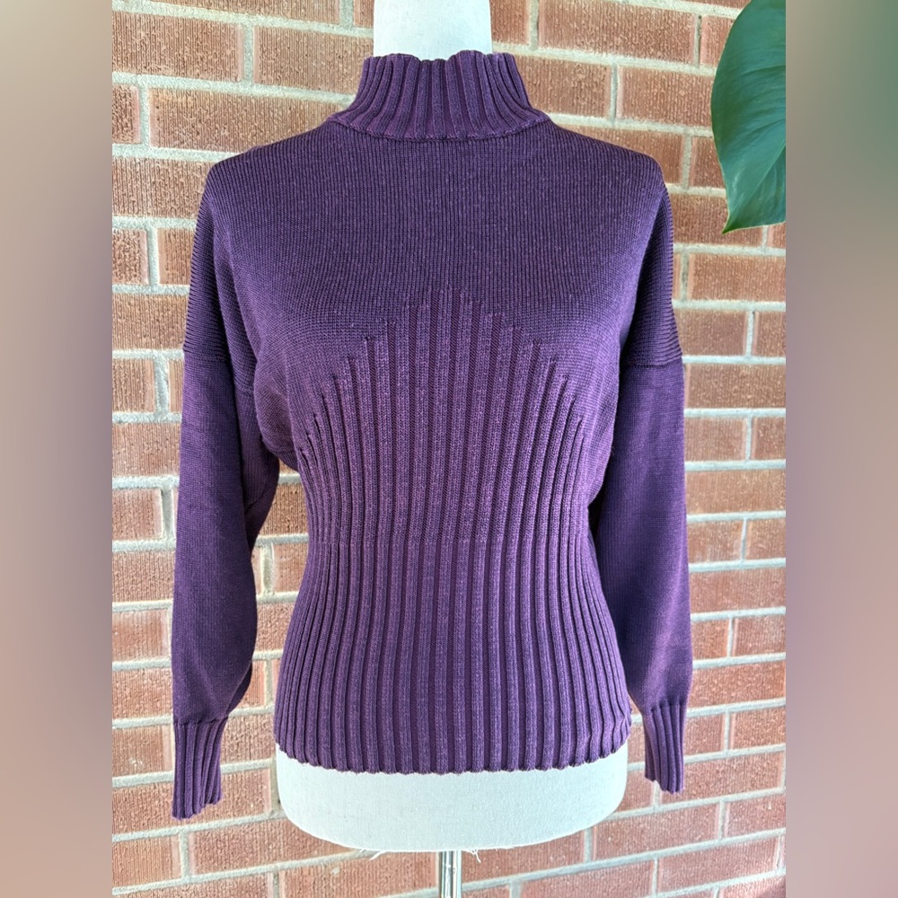 Vintage Fia Italia Handloomed turtle neck sweater size Large